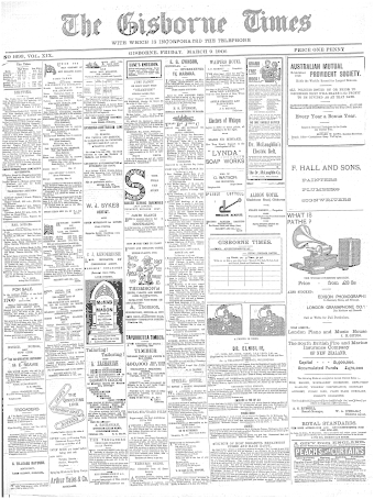 Issue page