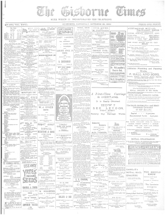 Issue page