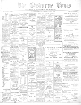 Issue page