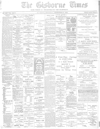 Issue page