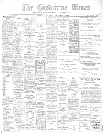 Issue page