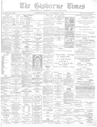 Issue page