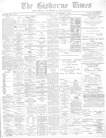 Issue page