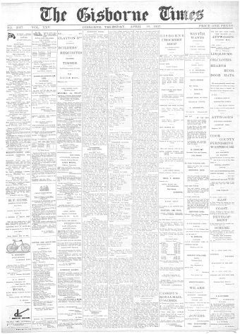 Issue page