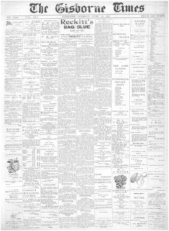 Issue page
