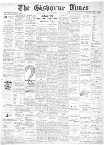 Issue page