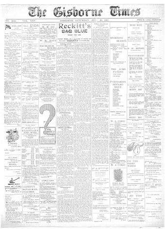 Issue page