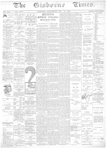 Issue page