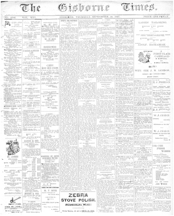 Issue page