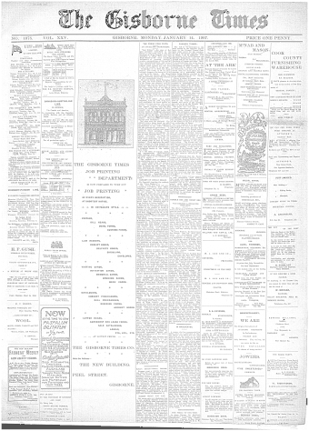 Issue page