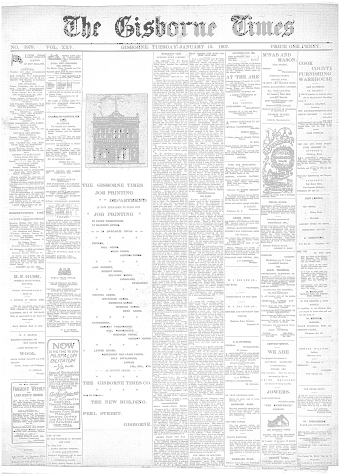 Issue page