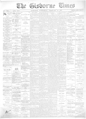 Issue page