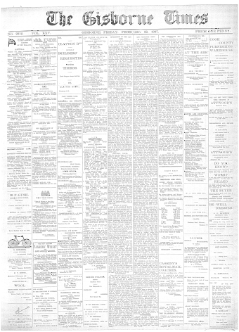 Issue page