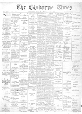Issue page