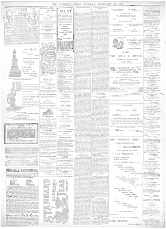 Issue page