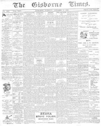 Issue page