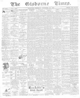 Issue page