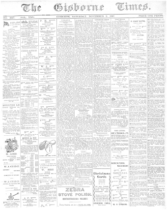 Issue page