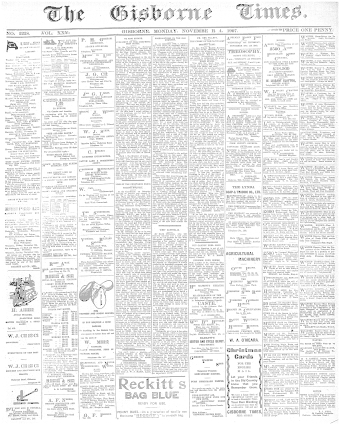Issue page