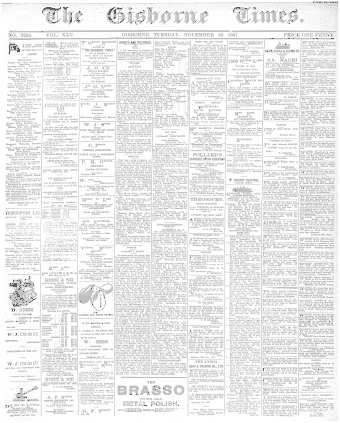 Issue page