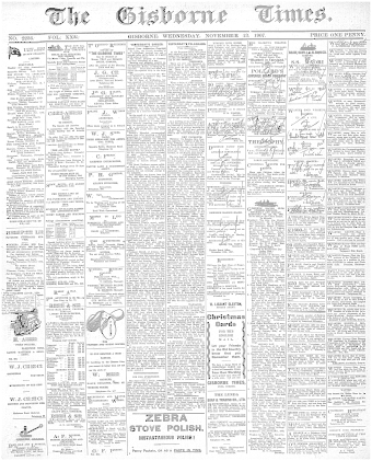 Issue page