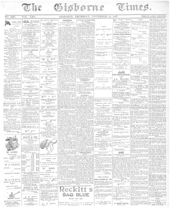 Issue page
