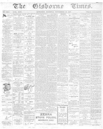 Issue page