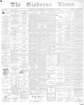 Issue page