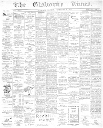 Issue page