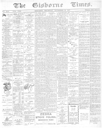 Issue page