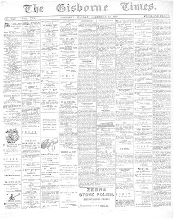 Issue page