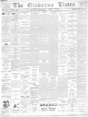 Issue page