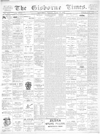 Issue page