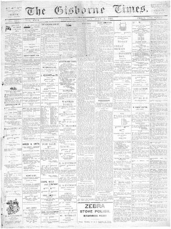 Issue page