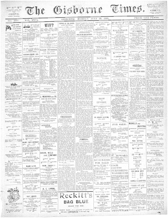 Issue page