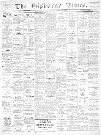 Issue page
