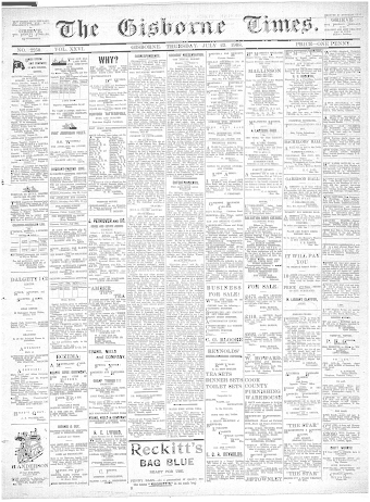 Issue page