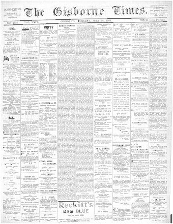 Issue page