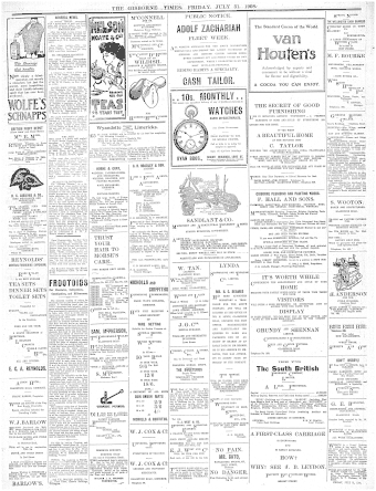 Issue page