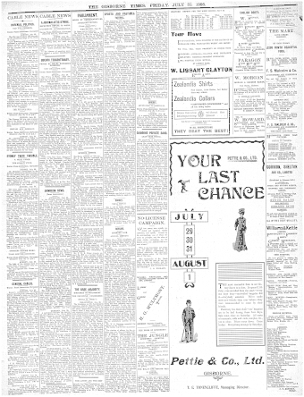 Issue page