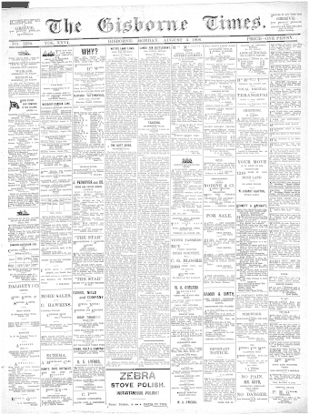 Issue page