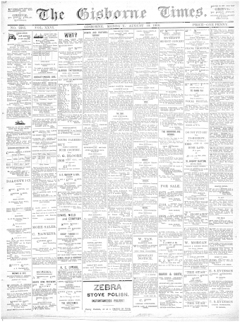 Issue page