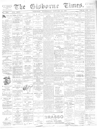 Issue page