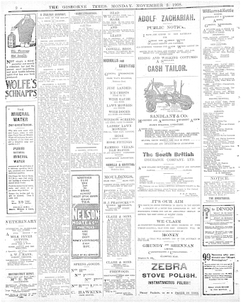 Issue page