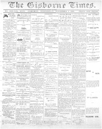 Issue page