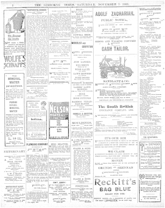 Issue page
