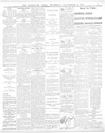 Issue page