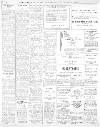 Issue page
