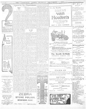Issue page
