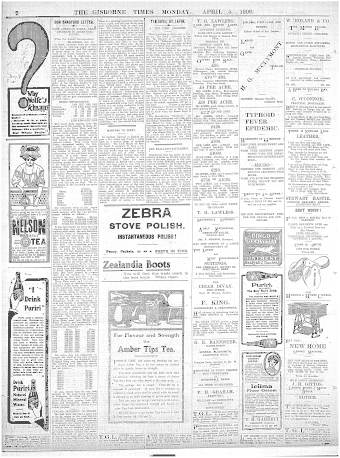 Issue page